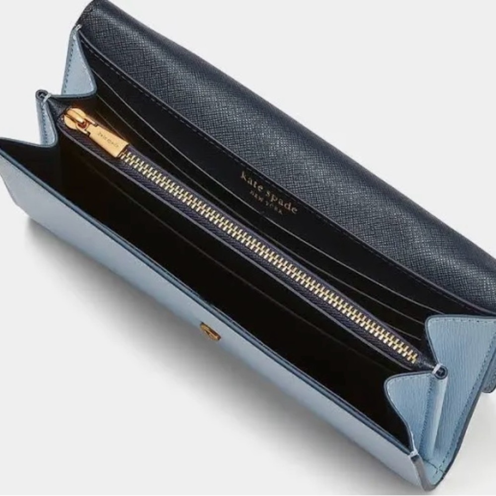 Kate Spade Light Blue Wallet - Picture 3 of 6